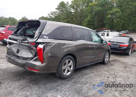 2019 Honda Odyssey Ex-L z USA, uszkodzony, nr VIN 5FNRL6H73KB027264